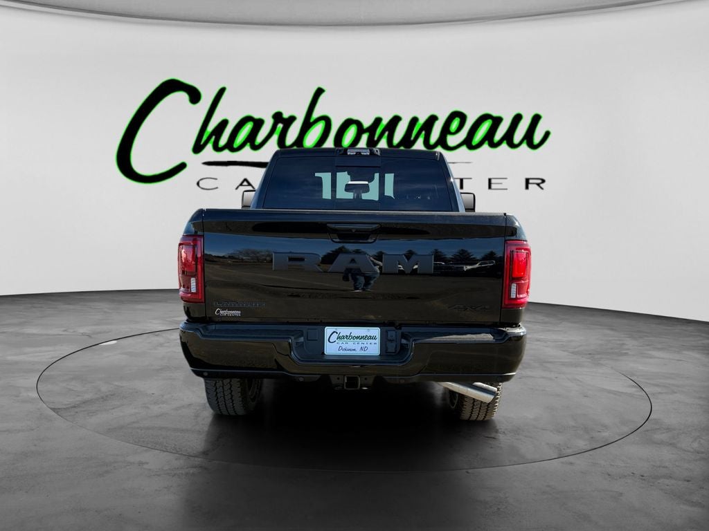 New 2026 Diamond Black Crystal Pearl-Coat Exterior Paint RAM RAM 2500 LARAMIE CREW CAB 4X4 6