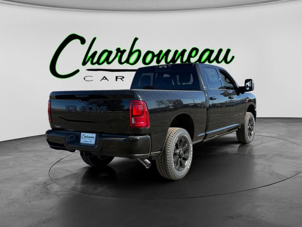 New 2026 Diamond Black Crystal Pearl-Coat Exterior Paint RAM RAM 2500 LARAMIE CREW CAB 4X4 6