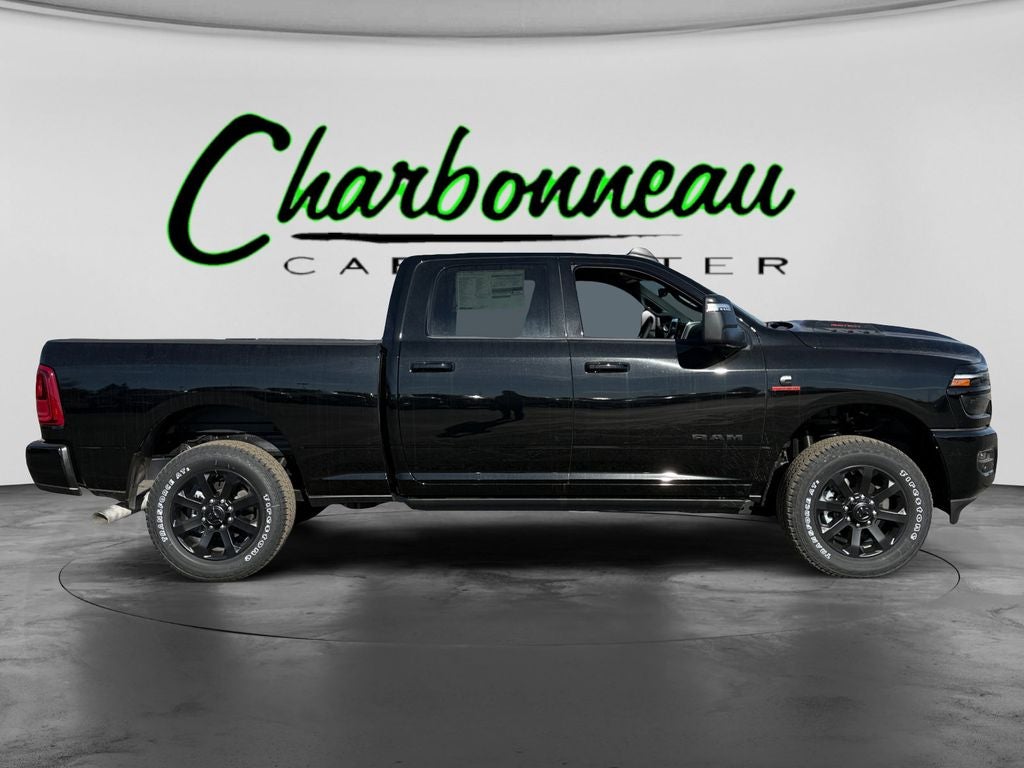 New 2026 Diamond Black Crystal Pearl-Coat Exterior Paint RAM RAM 2500 LARAMIE CREW CAB 4X4 6