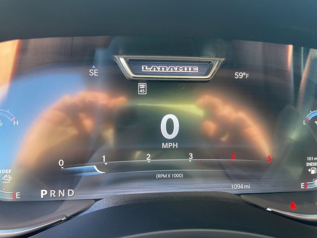 Used 2026 Diamond Black Crystal Pearlcoat RAM Laramie Crew Cab 4x4 6