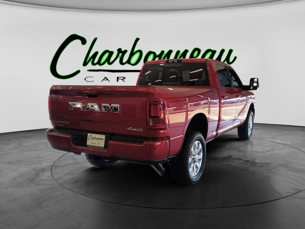 New 2026 Molten Red Pearl-Coat Exterior Paint RAM RAM 2500 LARAMIE CREW CAB 4X4 6