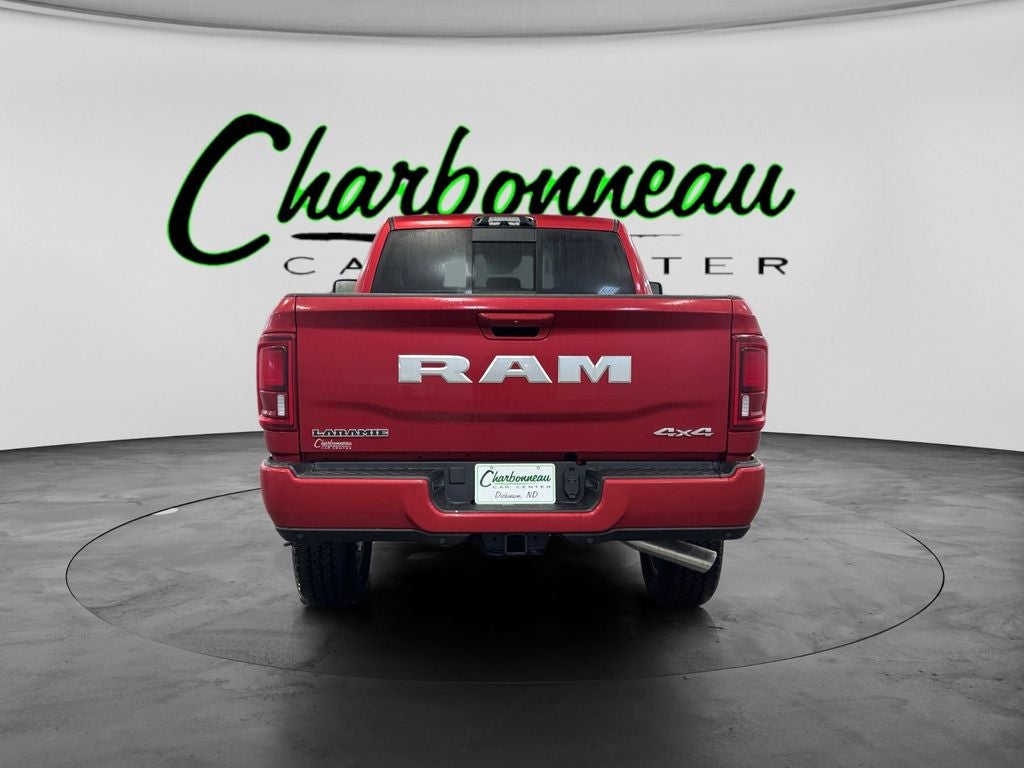 New 2026 Molten Red Pearl-Coat Exterior Paint RAM RAM 2500 LARAMIE CREW CAB 4X4 6