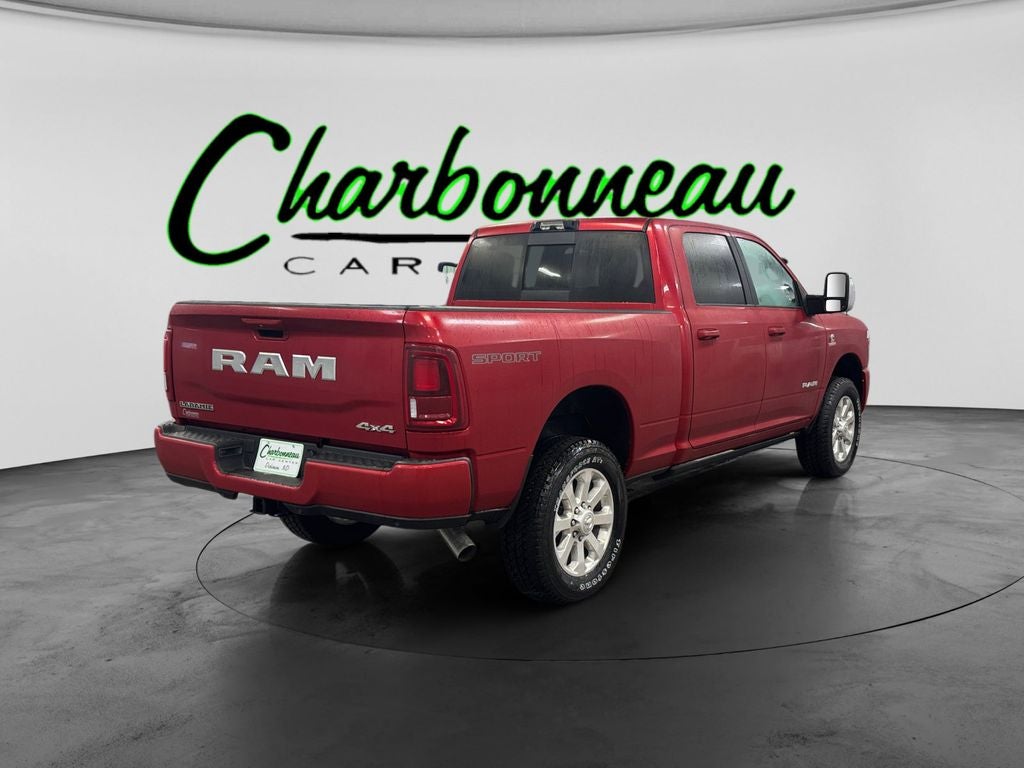 New 2026 Molten Red Pearl-Coat Exterior Paint RAM RAM 2500 LARAMIE CREW CAB 4X4 6