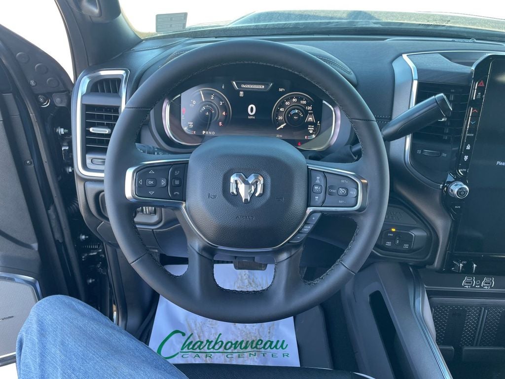 New 2026 Diamond Black Crystal Pearl-Coat Exterior Paint RAM RAM 2500 LARAMIE MEGA CAB 4X4 6