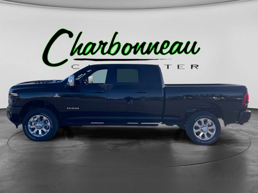 New 2026 Diamond Black Crystal Pearl-Coat Exterior Paint RAM RAM 2500 LARAMIE MEGA CAB 4X4 6