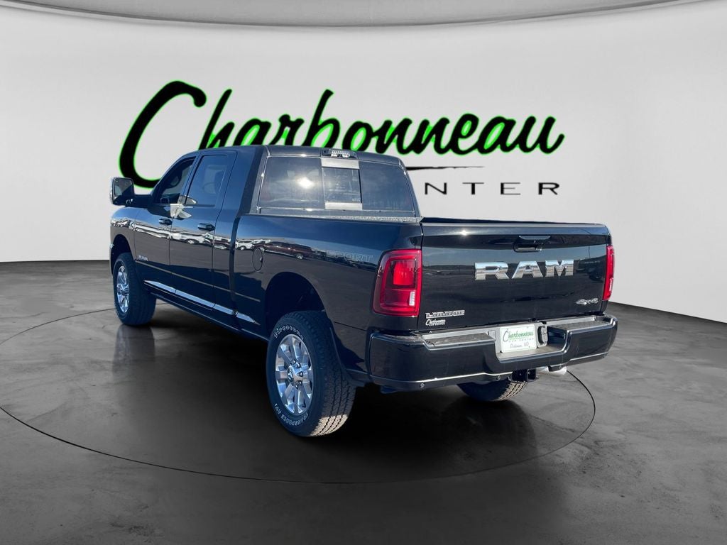 New 2026 Diamond Black Crystal Pearl-Coat Exterior Paint RAM RAM 2500 LARAMIE MEGA CAB 4X4 6