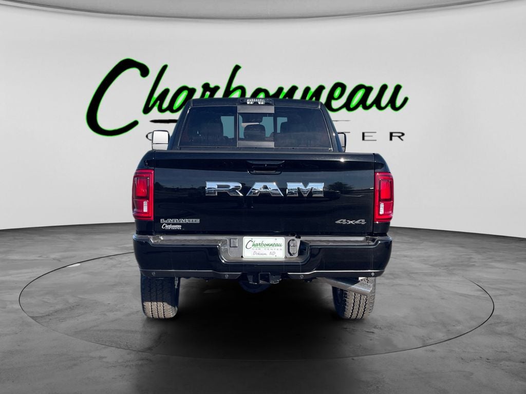 New 2026 Diamond Black Crystal Pearl-Coat Exterior Paint RAM RAM 2500 LARAMIE MEGA CAB 4X4 6