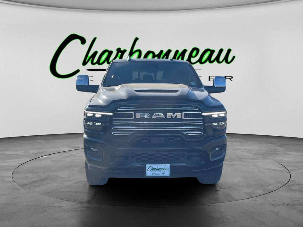 New 2026 Diamond Black Crystal Pearl-Coat Exterior Paint RAM RAM 2500 LARAMIE MEGA CAB 4X4 6