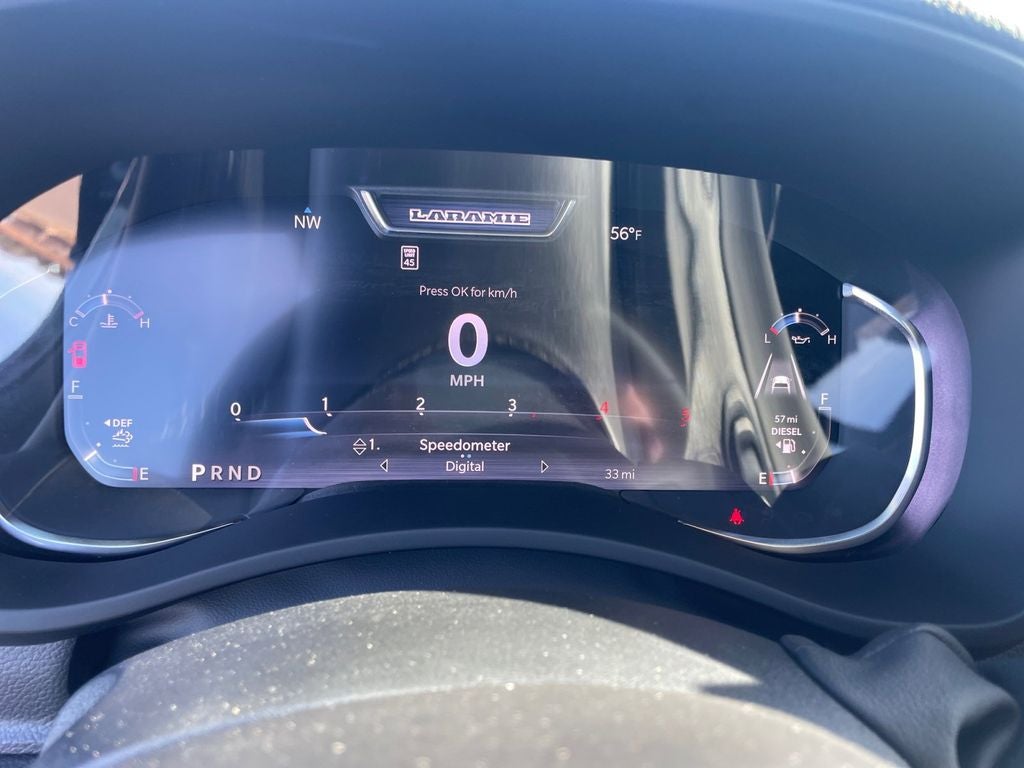 New 2026 Granite Crystal Metallic Clear-Coat Exterior Paint RAM RAM 2500 LARAMIE MEGA CAB 4X4 6