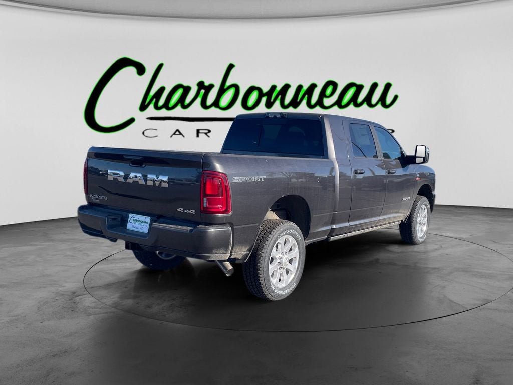 New 2026 Granite Crystal Metallic Clear-Coat Exterior Paint RAM RAM 2500 LARAMIE MEGA CAB 4X4 6