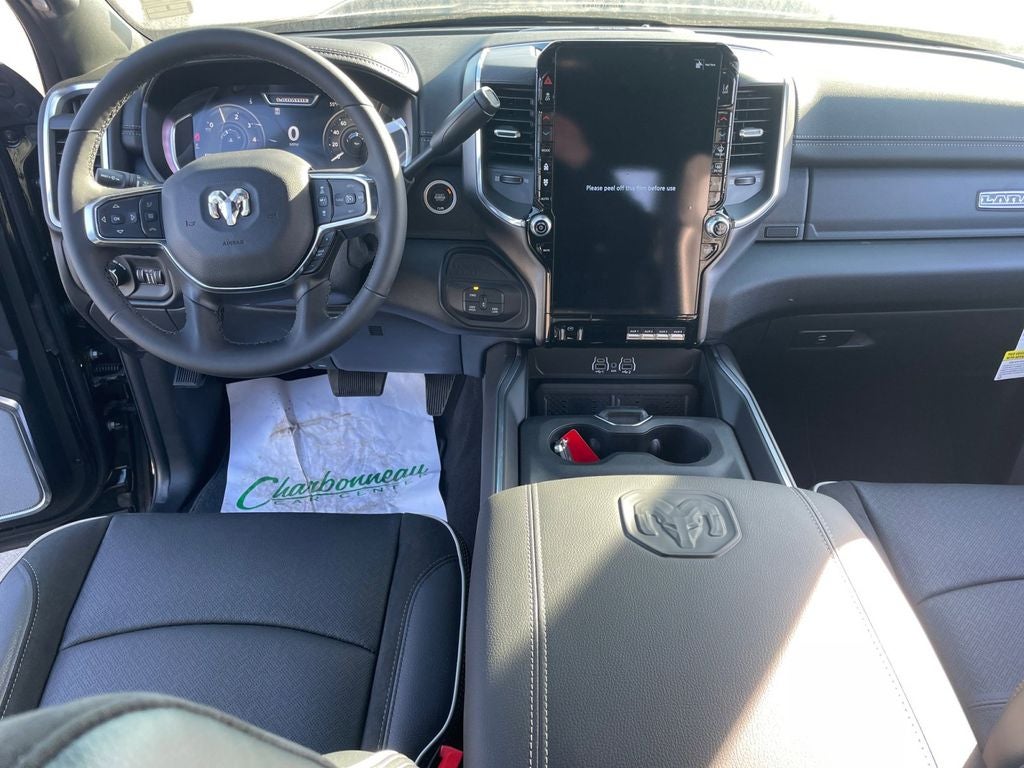 New 2026 Diamond Black Crystal Pearl-Coat Exterior Paint RAM RAM 2500 LARAMIE MEGA CAB 4X4 6