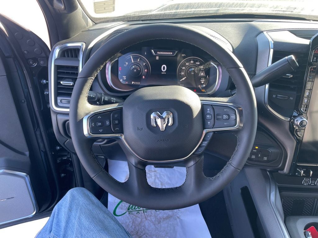 New 2026 Diamond Black Crystal Pearl-Coat Exterior Paint RAM RAM 2500 LARAMIE MEGA CAB 4X4 6