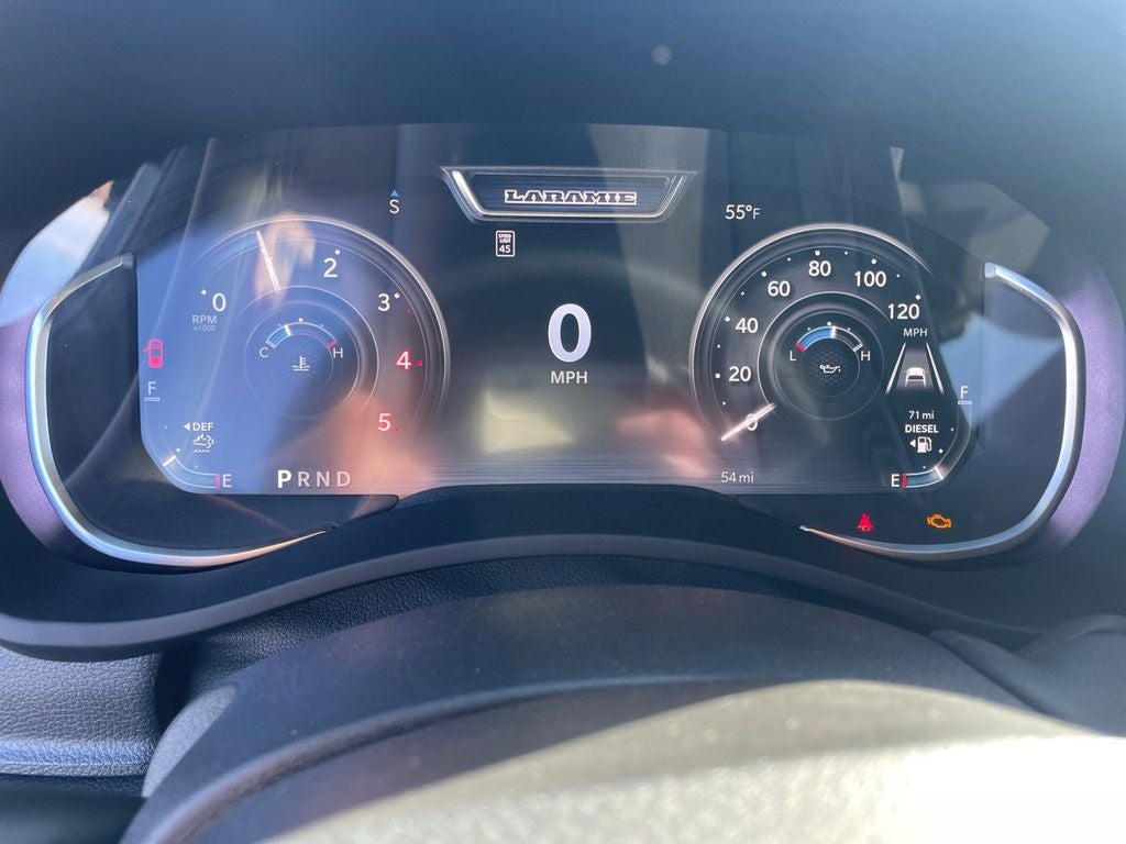 New 2026 Diamond Black Crystal Pearl-Coat Exterior Paint RAM RAM 2500 LARAMIE MEGA CAB 4X4 6