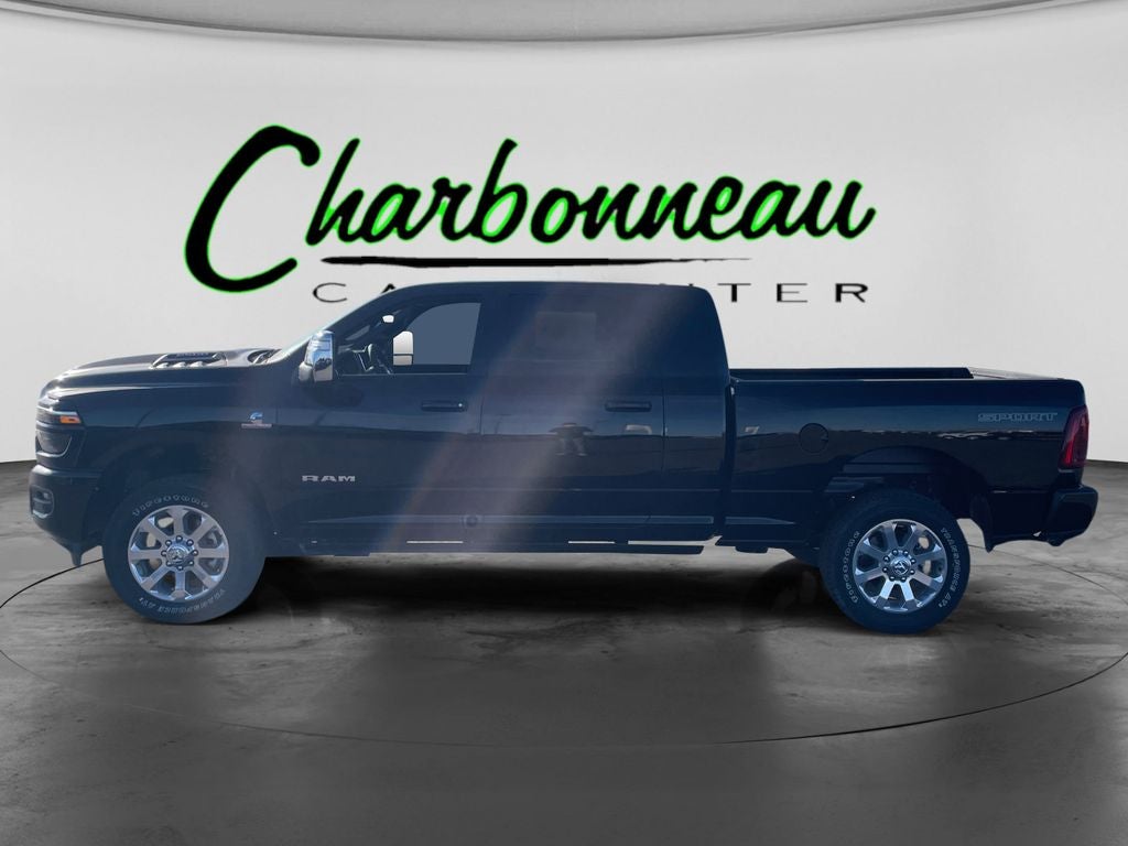 New 2026 Diamond Black Crystal Pearl-Coat Exterior Paint RAM RAM 2500 LARAMIE MEGA CAB 4X4 6