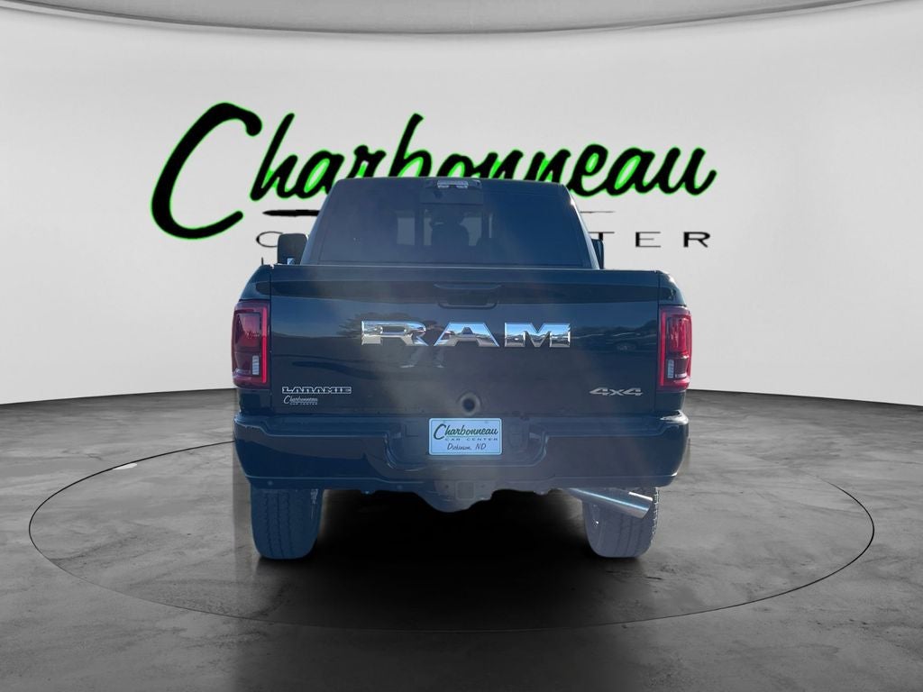 New 2026 Diamond Black Crystal Pearl-Coat Exterior Paint RAM RAM 2500 LARAMIE MEGA CAB 4X4 6