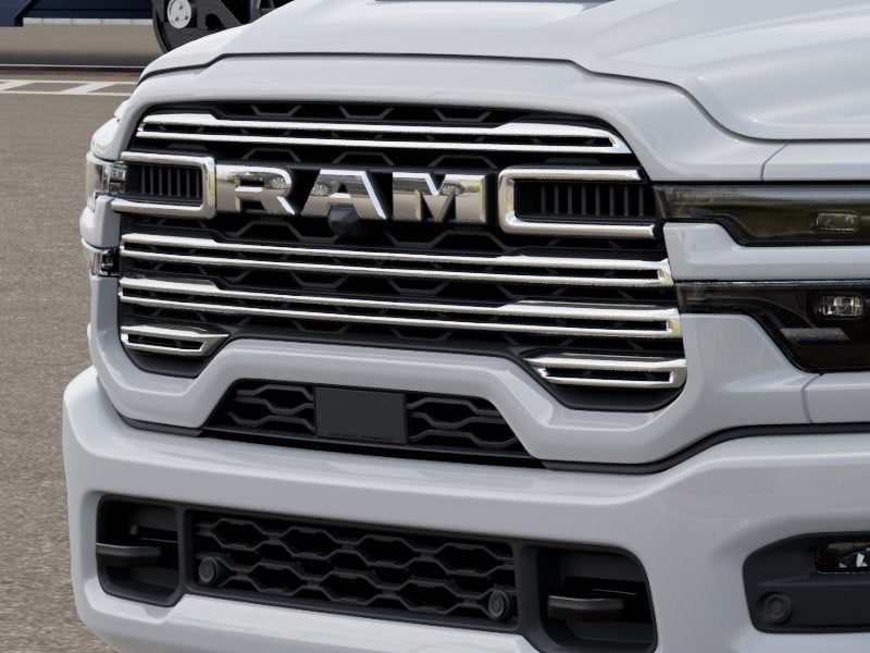 New 2026 Bright White Clear-Coat Exterior Paint RAM RAM 2500 LARAMIE MEGA CAB 4X4 6