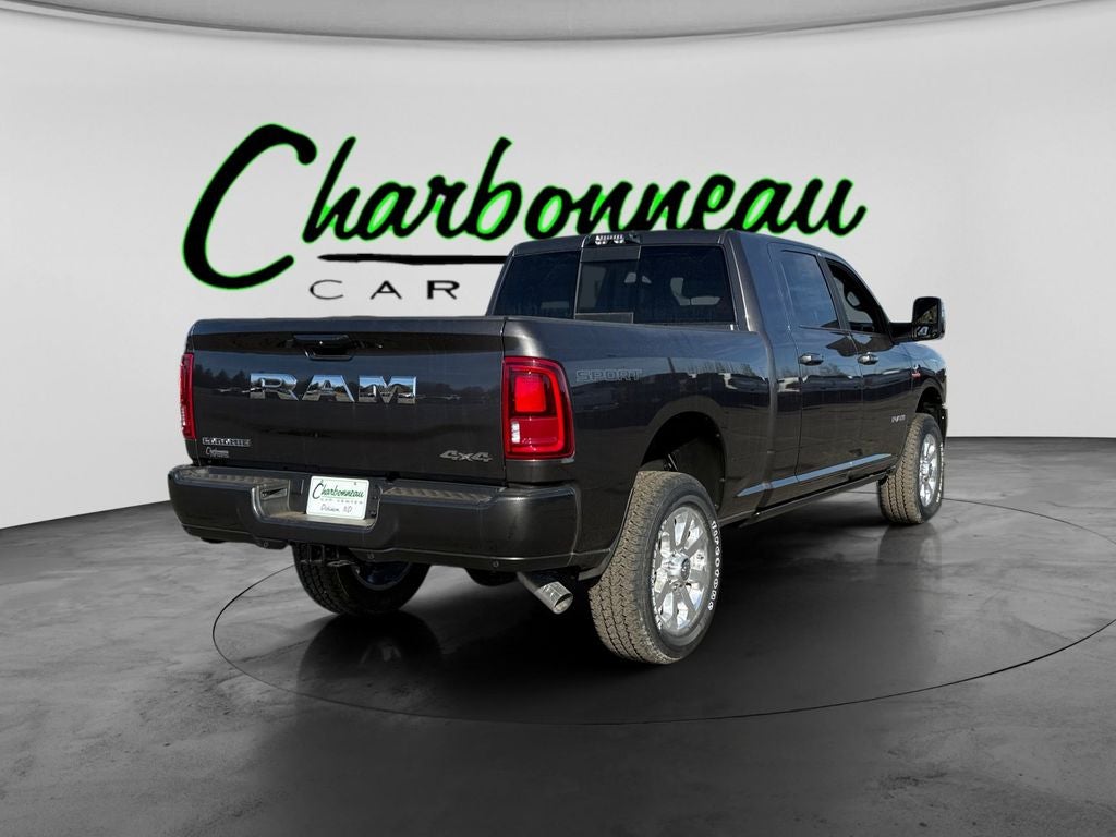 New 2026 Granite Crystal Metallic Clear-Coat Exterior Paint RAM RAM 2500 LARAMIE MEGA CAB 4X4 6