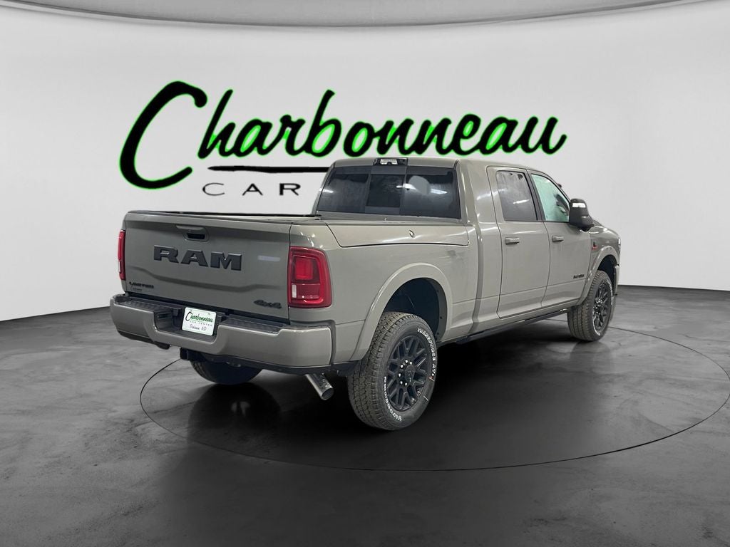 New 2026 Ceramic Gray Clear-Coat Exterior Paint RAM RAM 2500 LIMITED MEGA CAB 4X4 6