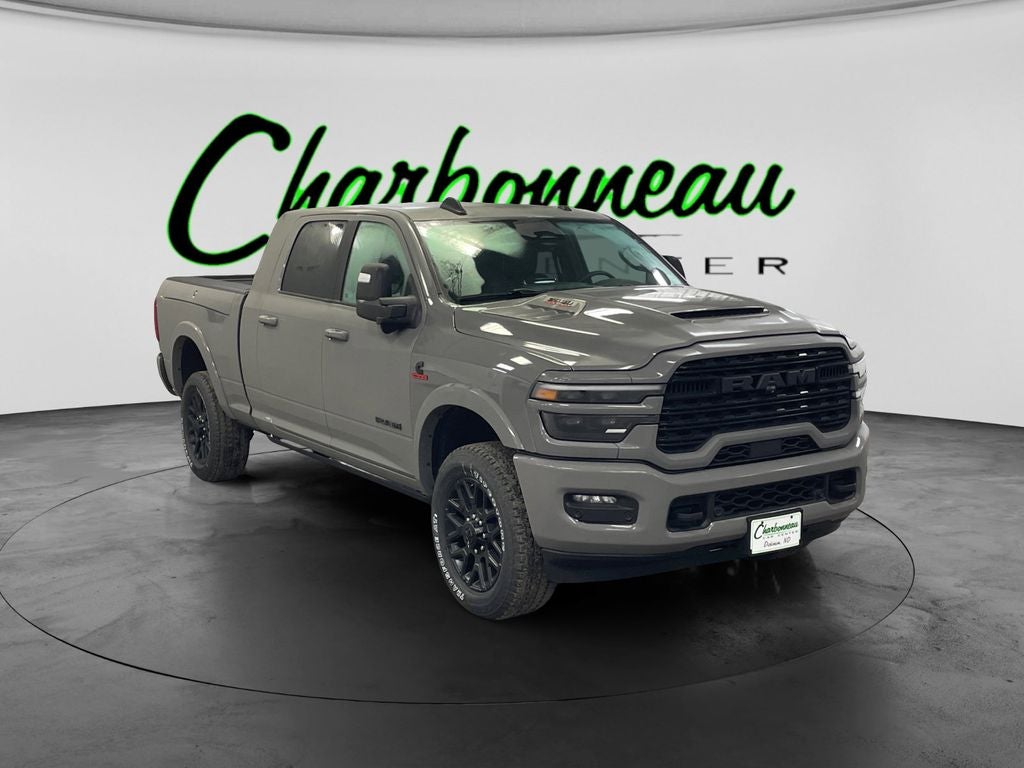 New 2026 Ceramic Gray Clear-Coat Exterior Paint RAM RAM 2500 LIMITED MEGA CAB 4X4 6