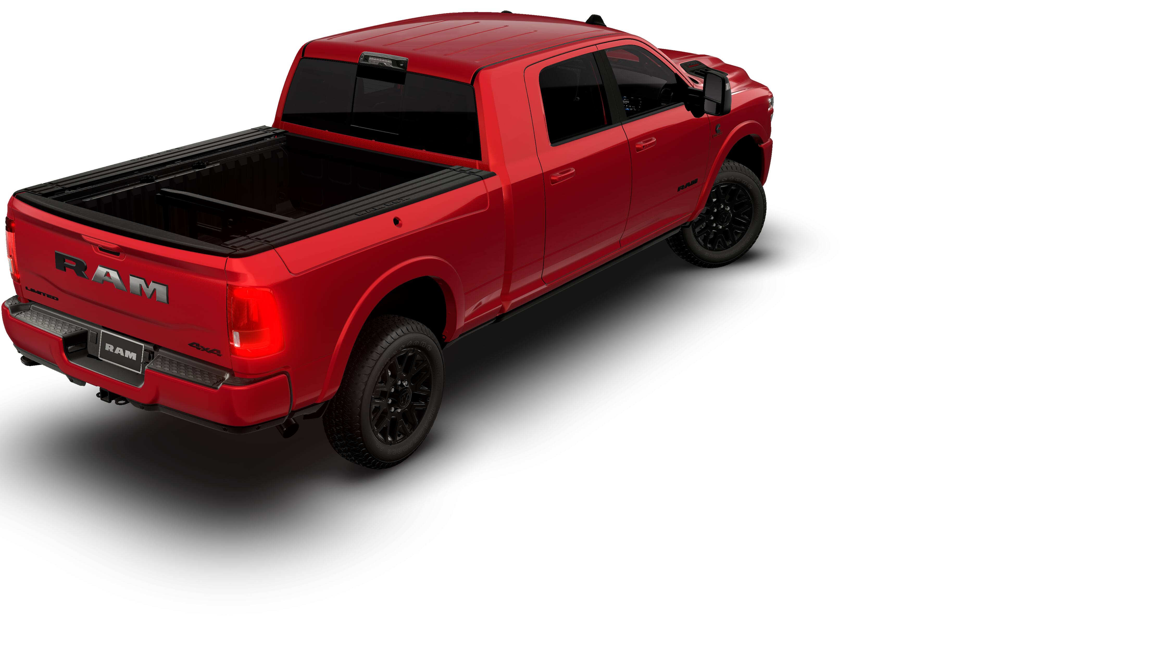 New 2026 Molten Red Pearl-Coat Exterior Paint RAM RAM 2500 LIMITED MEGA CAB 4X4 6
