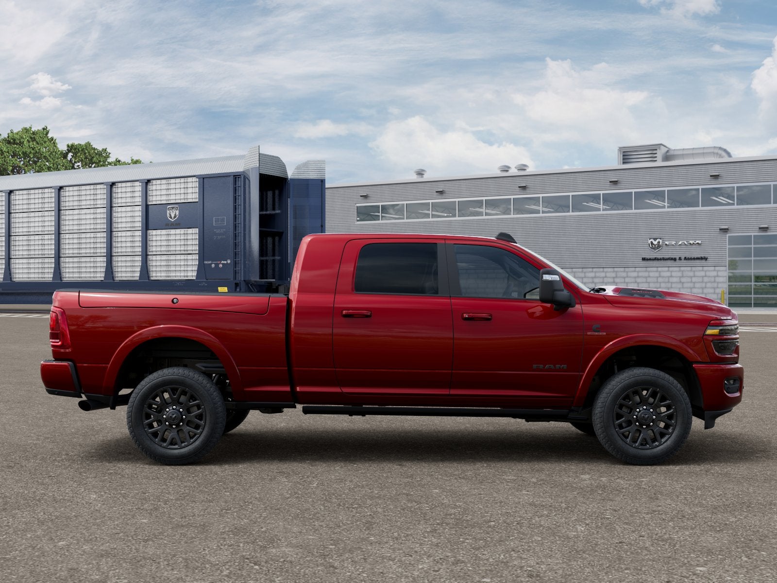New 2026 Molten Red Pearl-Coat Exterior Paint RAM RAM 2500 LIMITED MEGA CAB 4X4 6