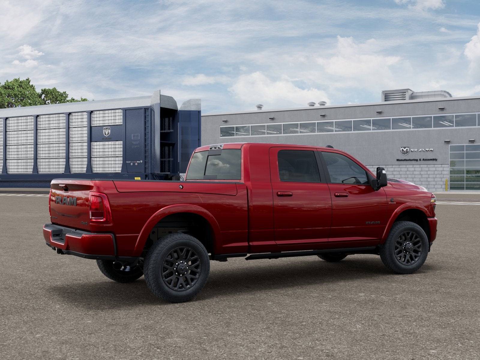 New 2026 Molten Red Pearl-Coat Exterior Paint RAM RAM 2500 LIMITED MEGA CAB 4X4 6