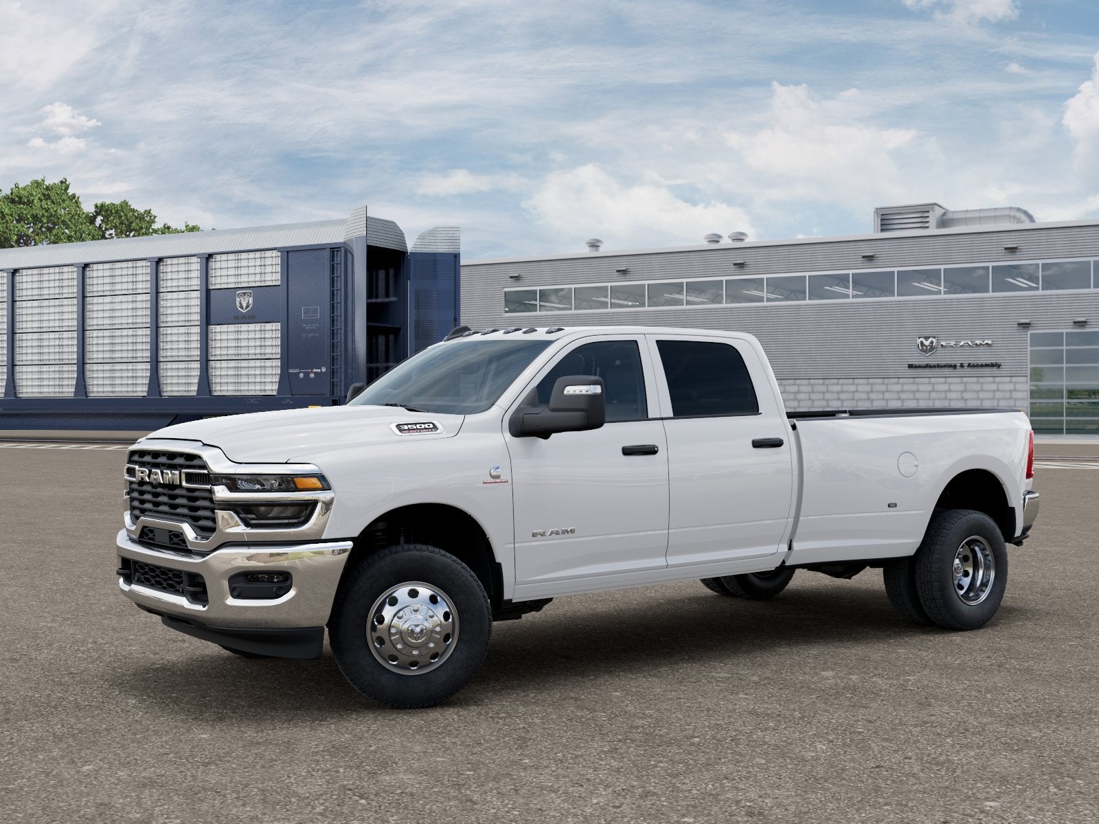 New 2027 Bright White Clearcoat RAM Big Horn image 5