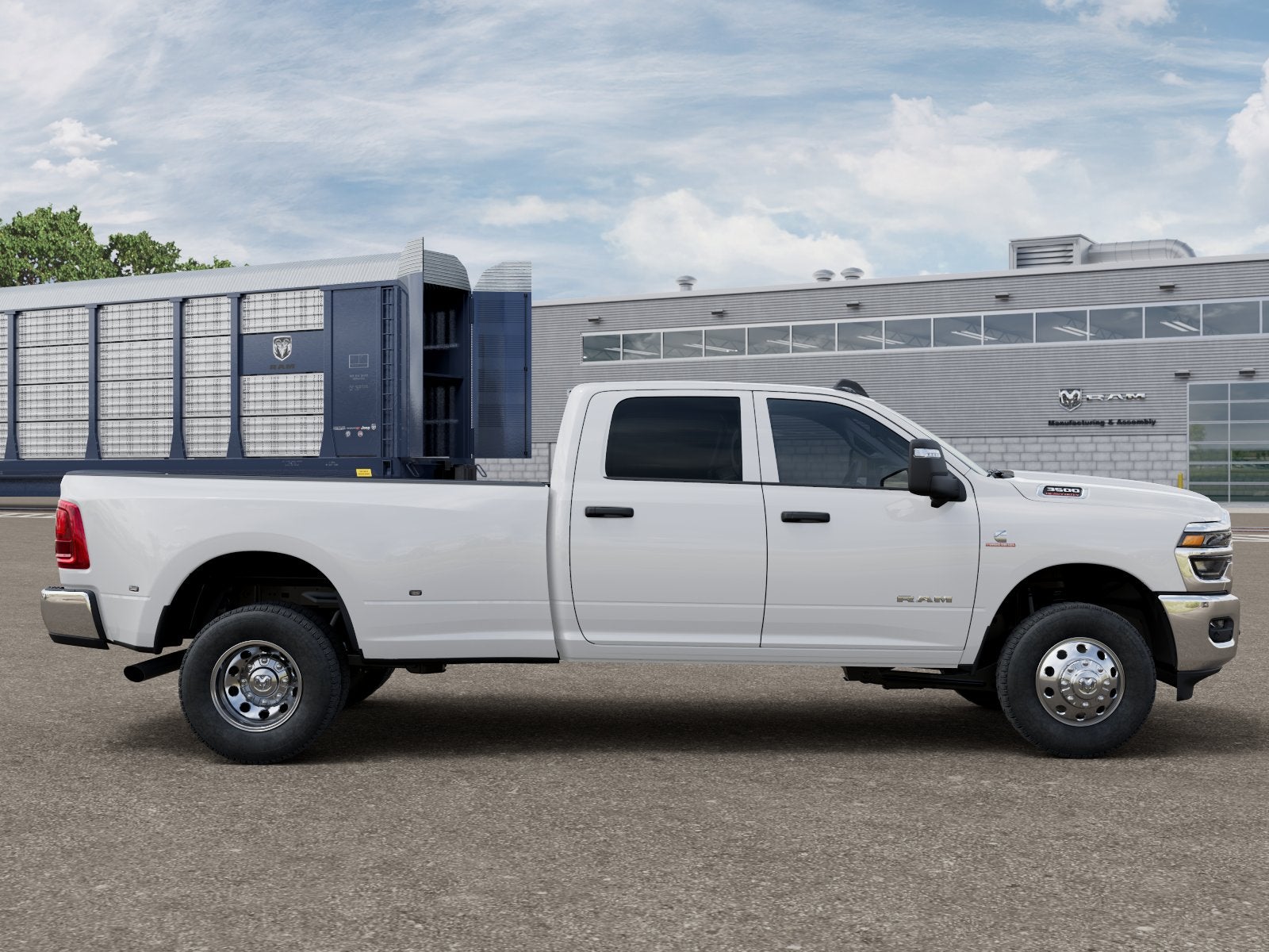 New 2027 Bright White Clearcoat RAM Big Horn image 16