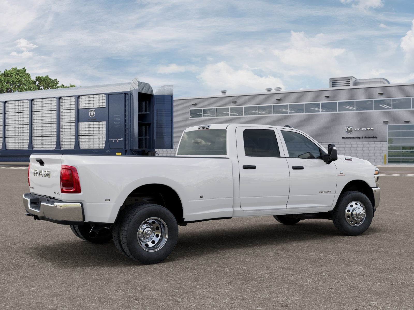 New 2027 Bright White Clearcoat RAM Big Horn image 6