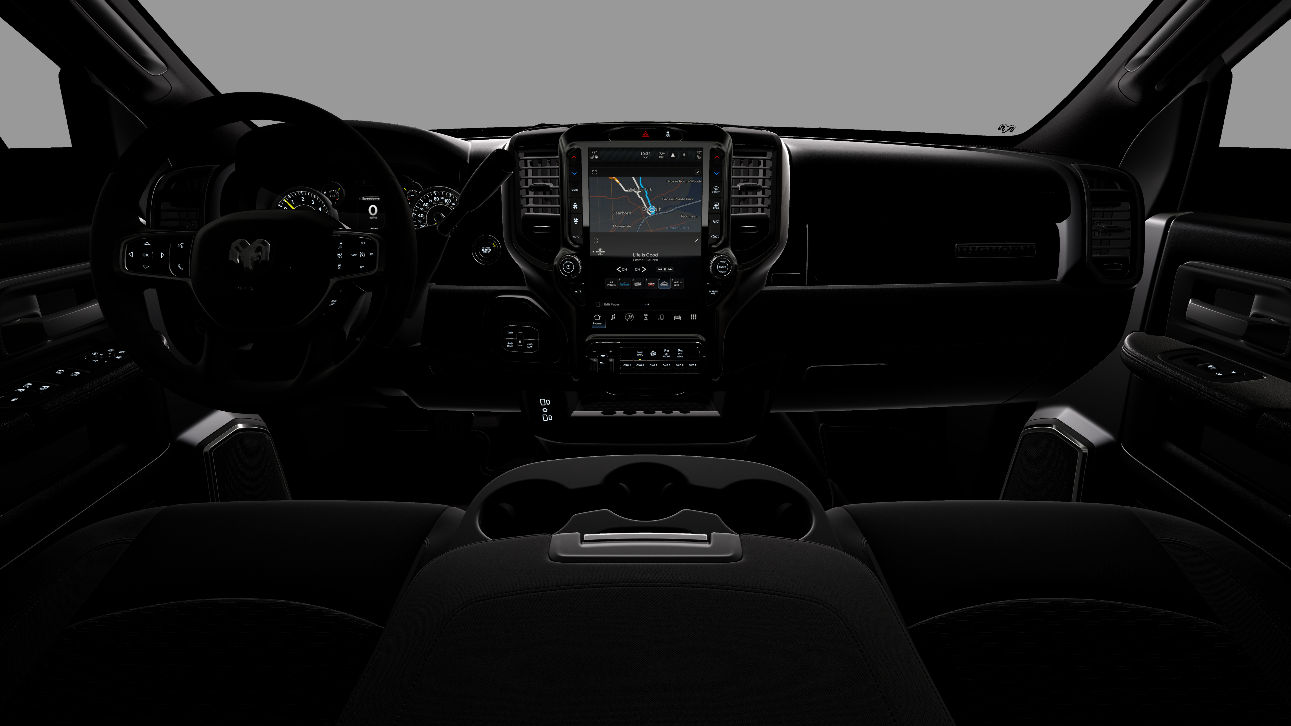 New 2026 Granite Crystal Metallic Clear-Coat Exterior Paint RAM RAM 3500 BIG HORN CREW CAB 4X4 8