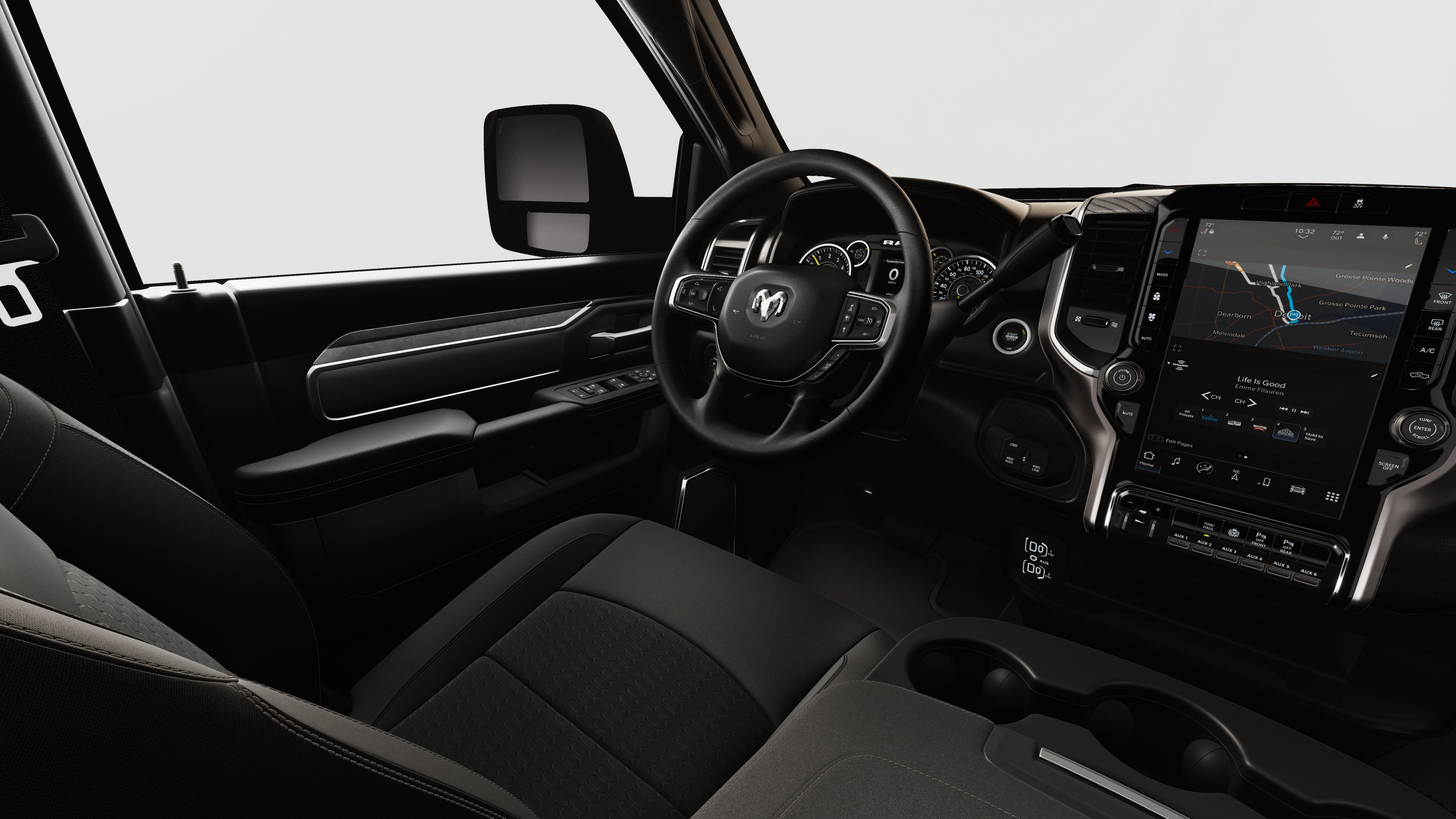 New 2026 Granite Crystal Metallic Clear-Coat Exterior Paint RAM RAM 3500 BIG HORN CREW CAB 4X4 8