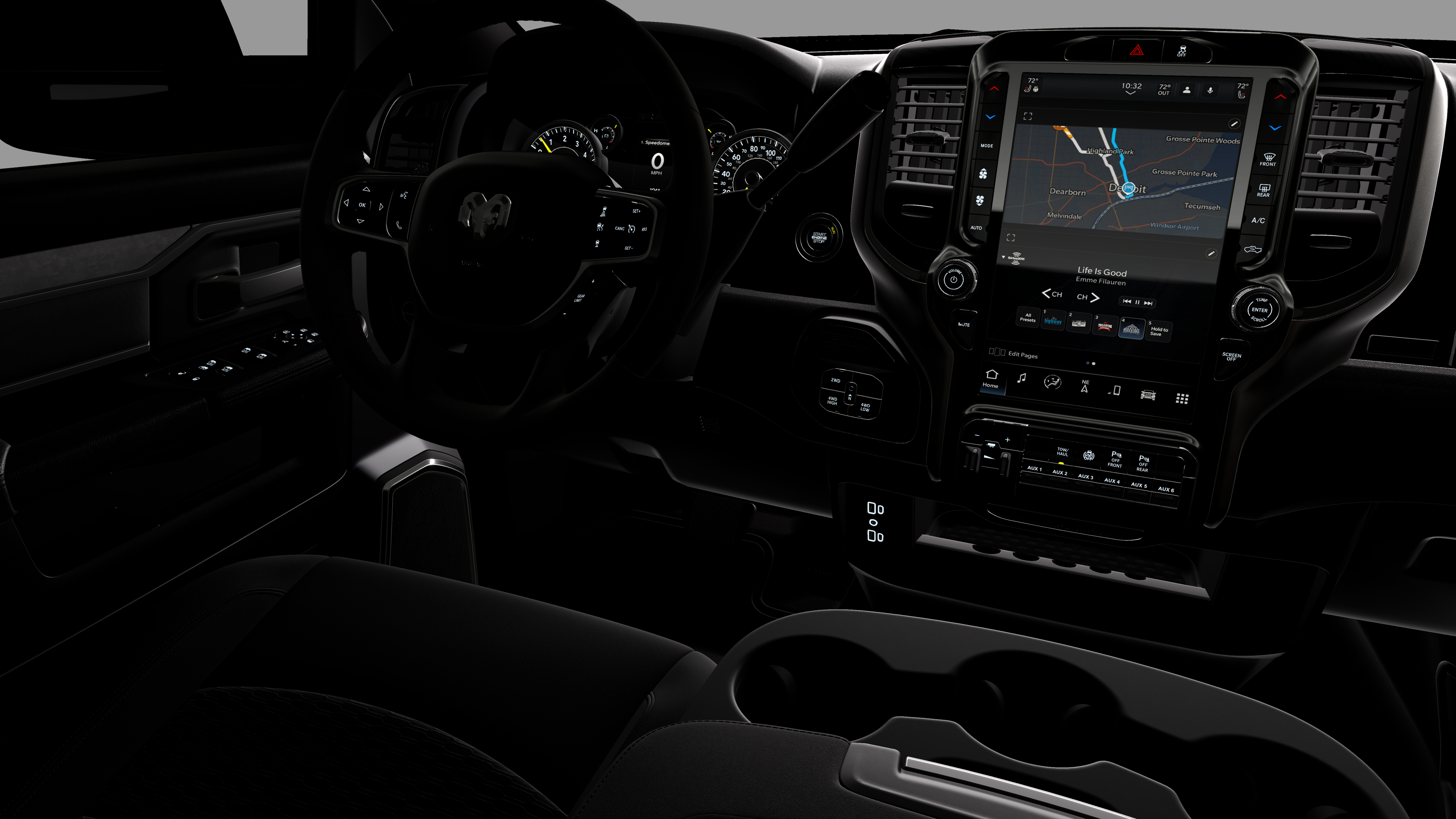 New 2026 Granite Crystal Metallic Clear-Coat Exterior Paint RAM RAM 3500 BIG HORN CREW CAB 4X4 8