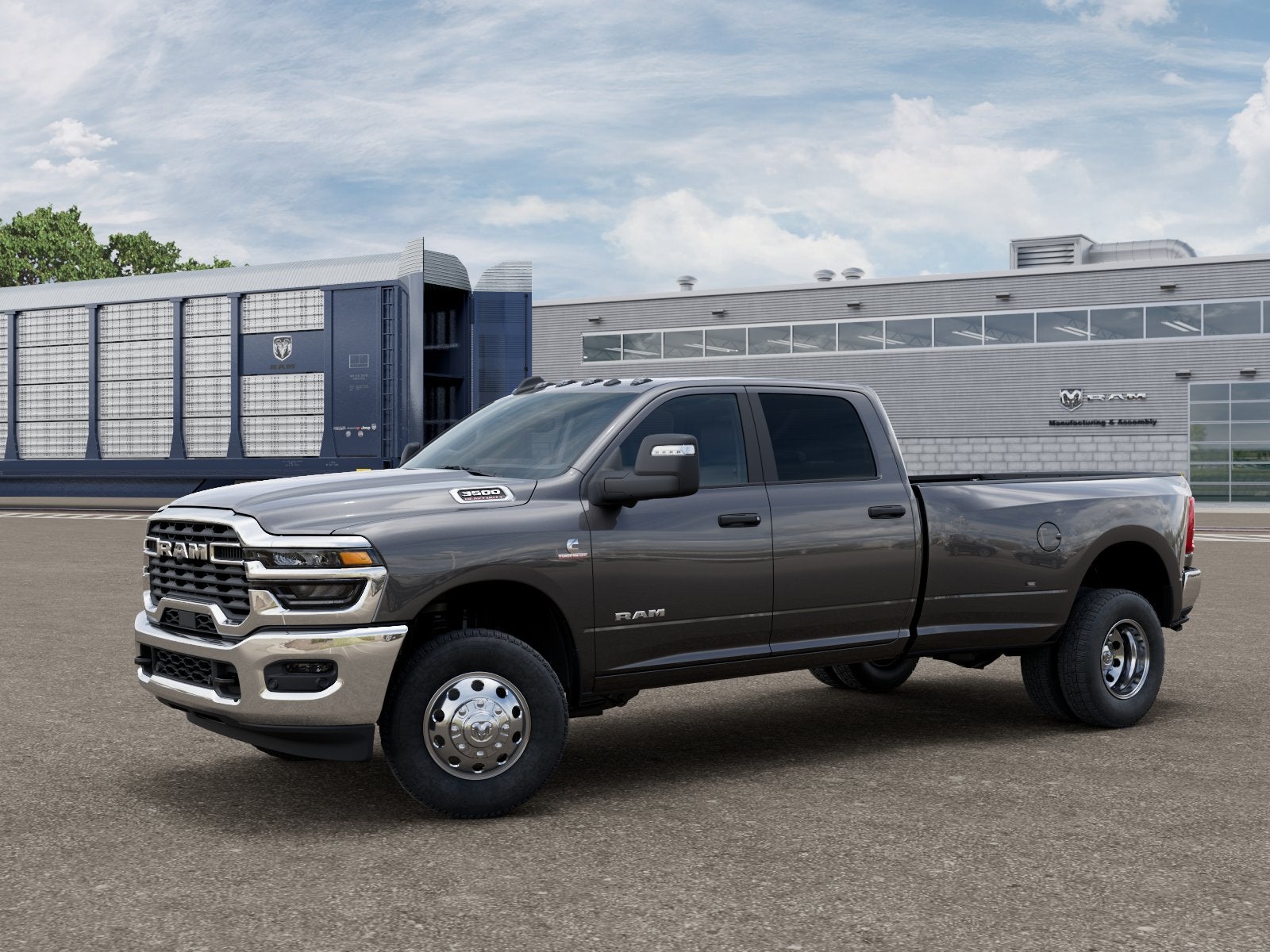 New 2027 Granite Crystal Metallic Clearcoat RAM Big Horn image 5