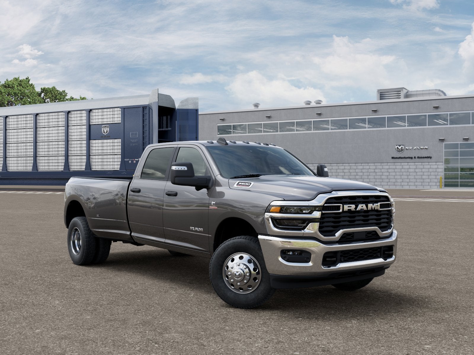 New 2027 Granite Crystal Metallic Clearcoat RAM Big Horn image 7