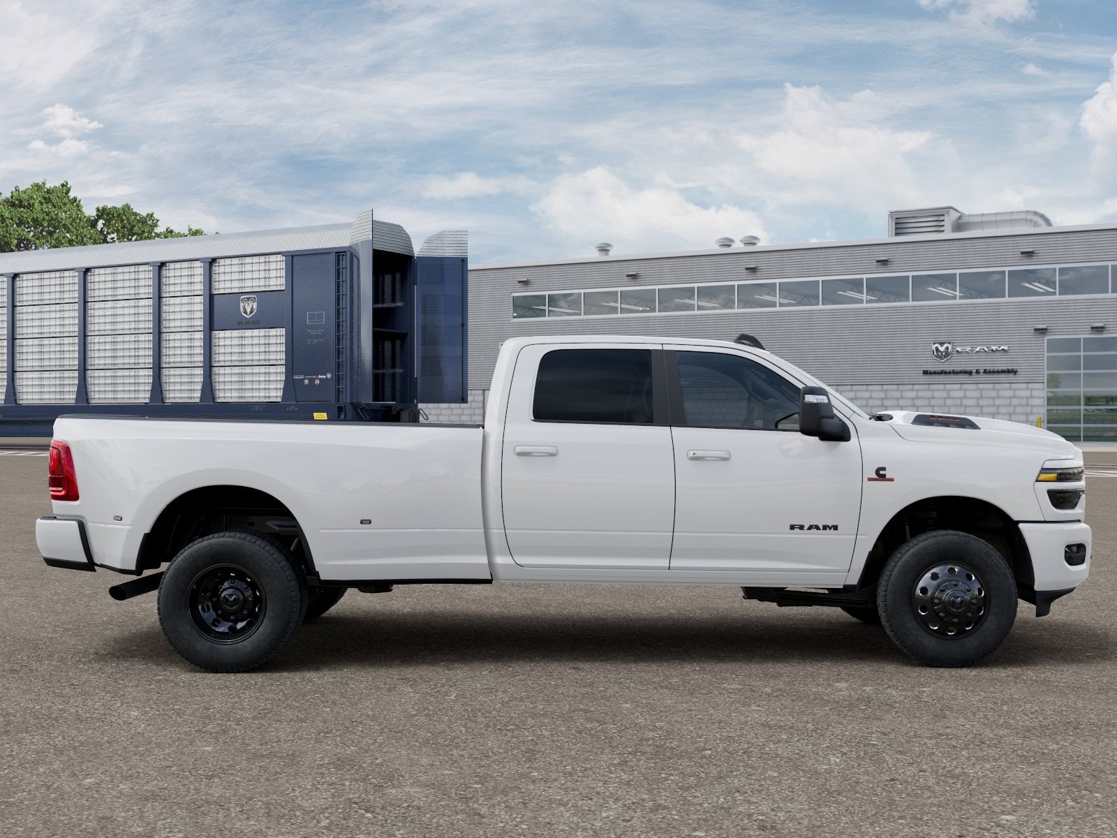 New 2026 Bright White Clearcoat RAM Laramie image 12