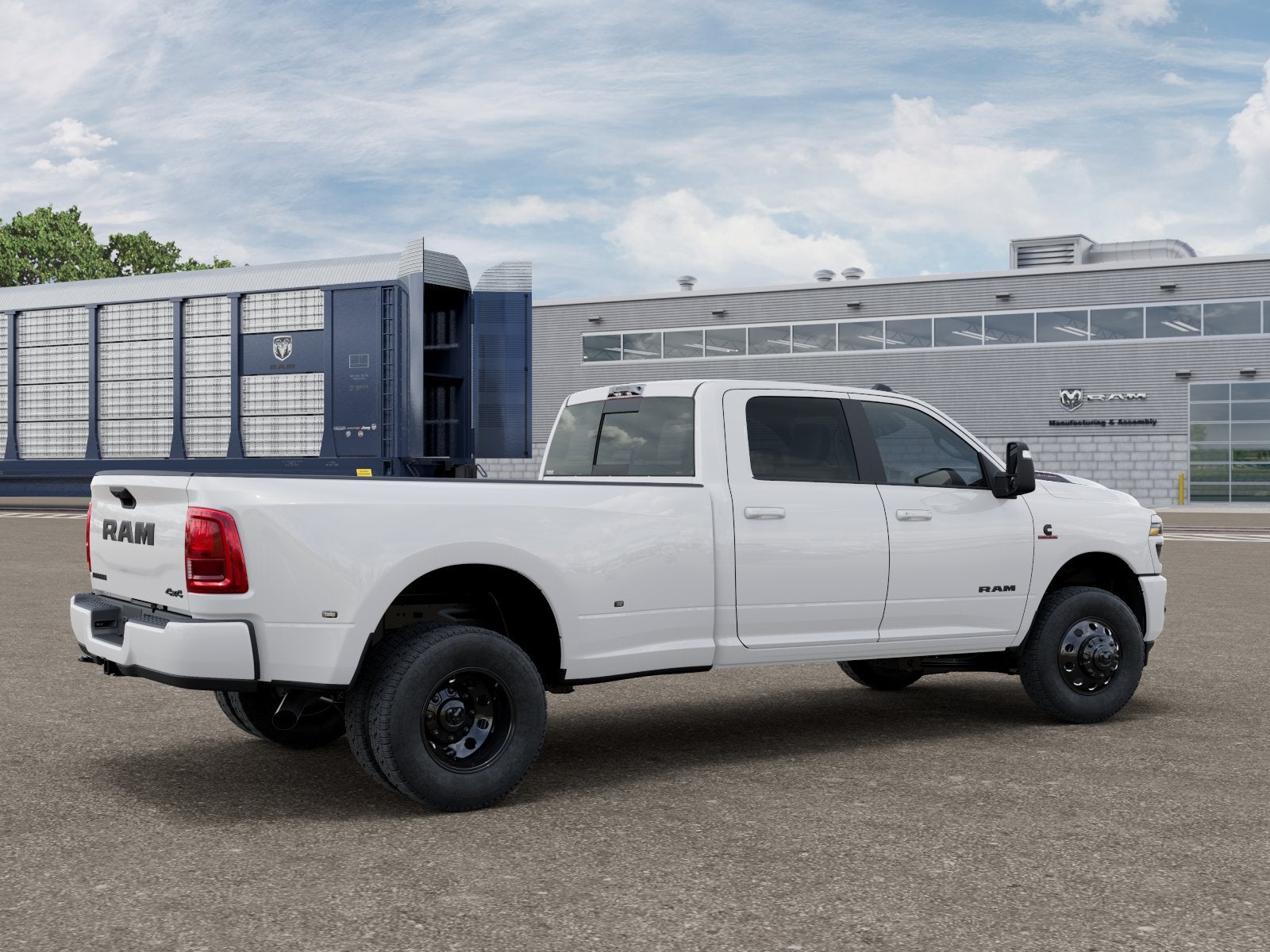 New 2026 Bright White Clearcoat RAM Laramie image 2