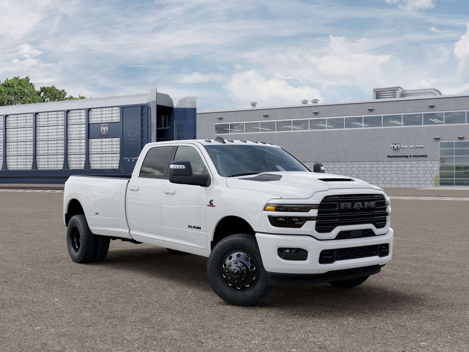 New 2026 Bright White Clearcoat RAM Laramie image 3