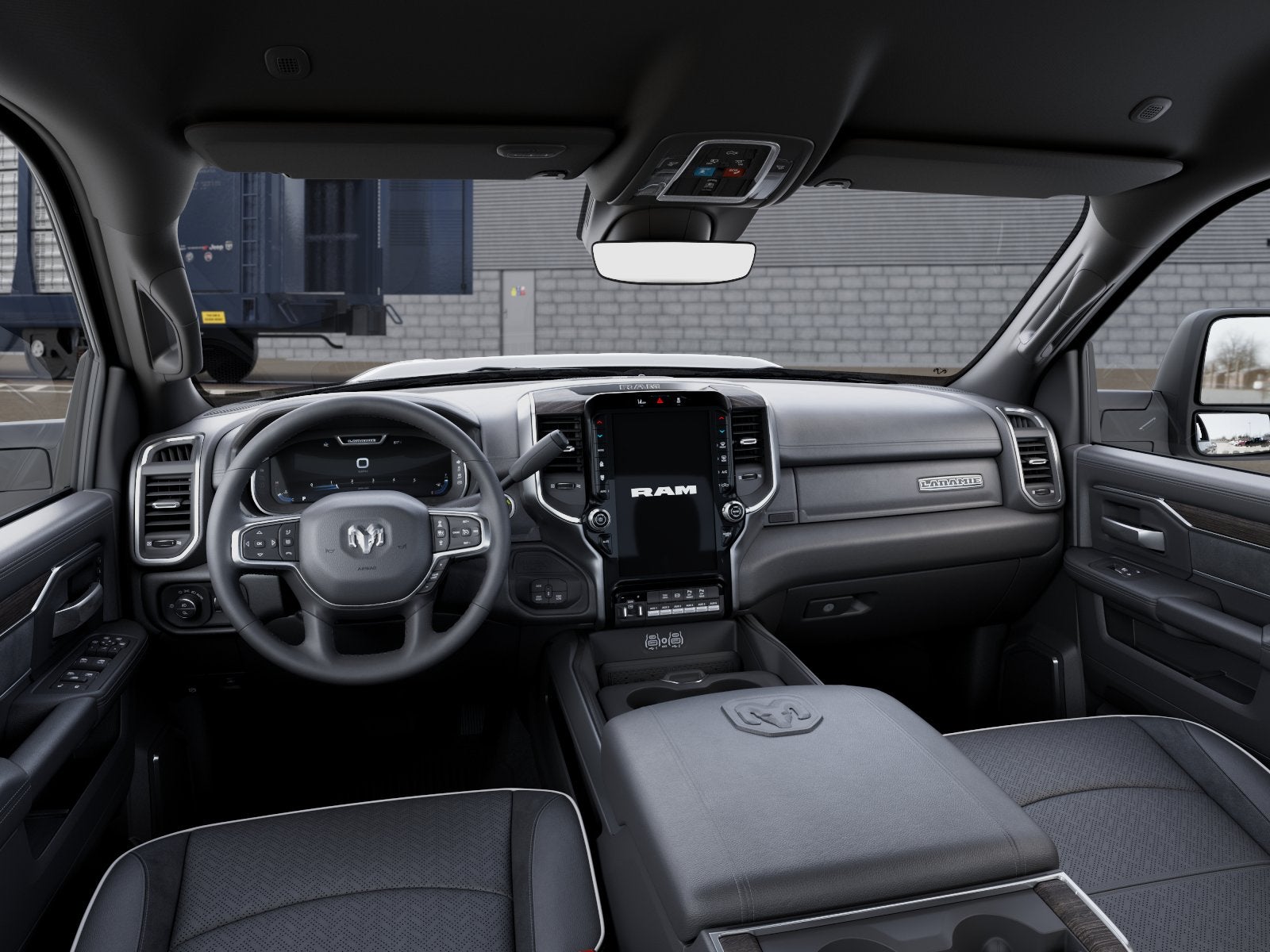 New 2026 Bright White Clearcoat RAM Laramie image 8