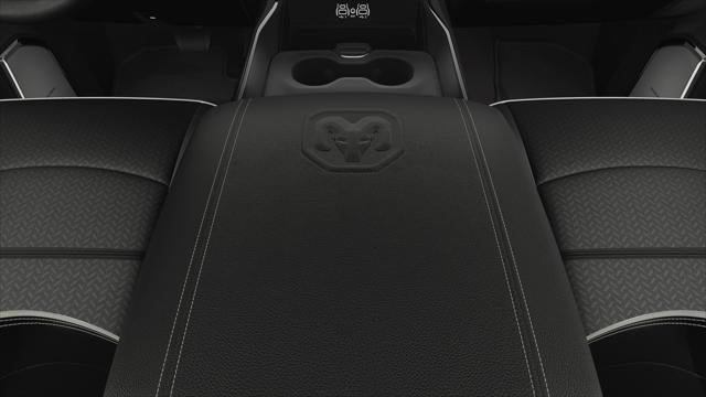 New 2025 Bright White Clear-Coat Exterior Paint RAM RAM 3500 LARAMIE MEGA CAB 4X4 6