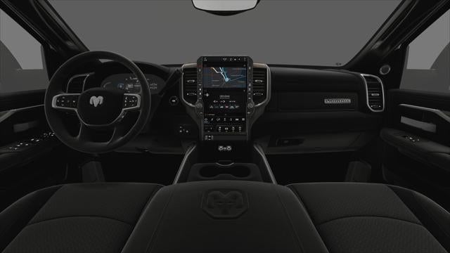 New 2025 Bright White Clear-Coat Exterior Paint RAM RAM 3500 LARAMIE MEGA CAB 4X4 6