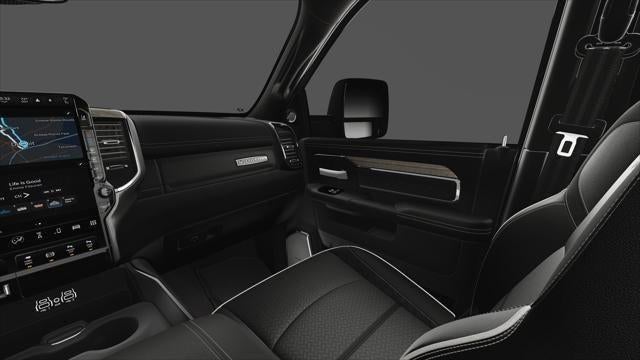 New 2025 Bright White Clear-Coat Exterior Paint RAM RAM 3500 LARAMIE MEGA CAB 4X4 6