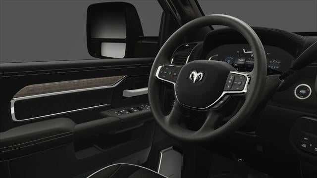 New 2025 Bright White Clear-Coat Exterior Paint RAM RAM 3500 LARAMIE MEGA CAB 4X4 6