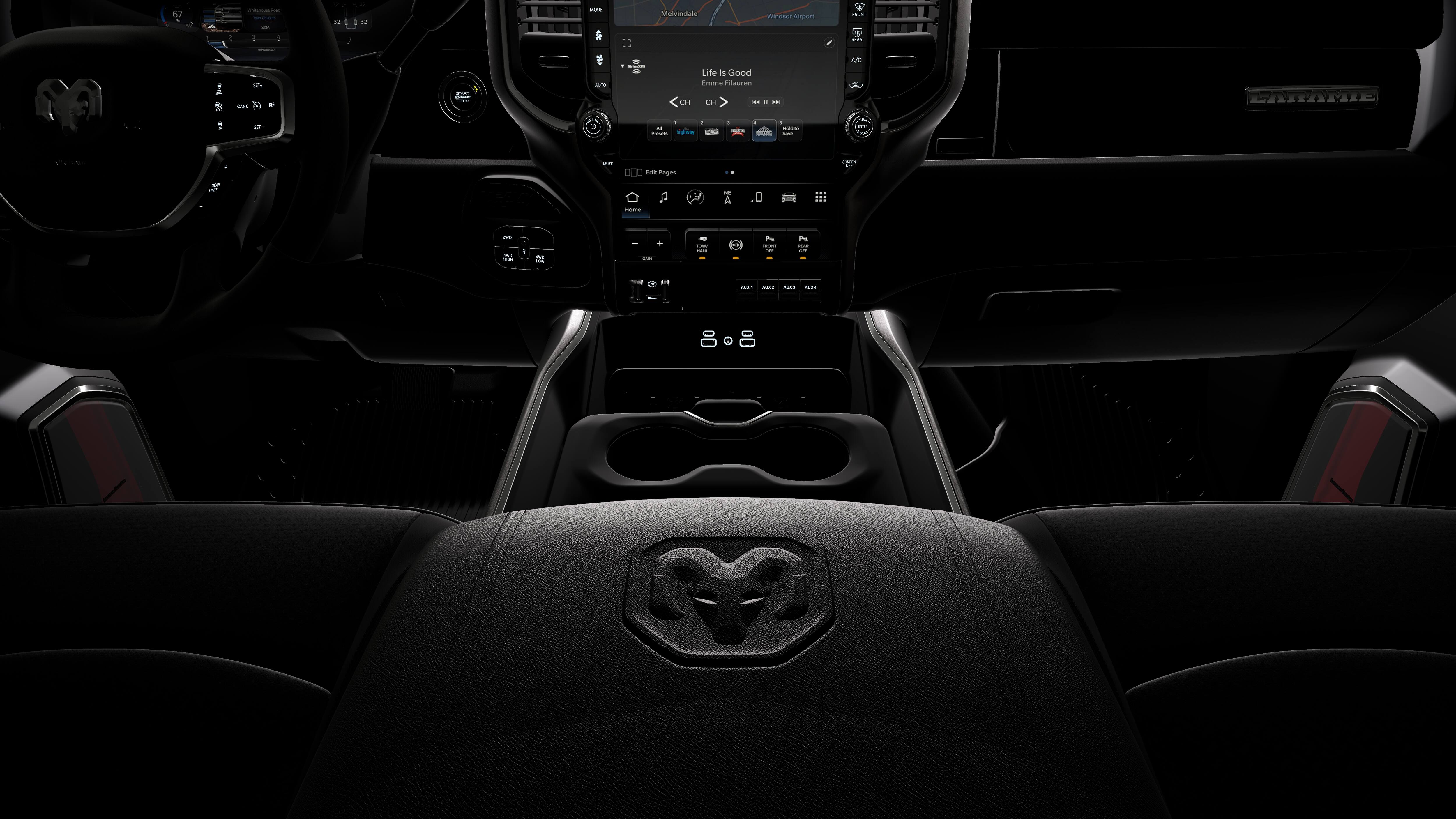 New 2026 Molten Red Pearl-Coat Exterior Paint RAM RAM 3500 LARAMIE MEGA CAB 4X4 6