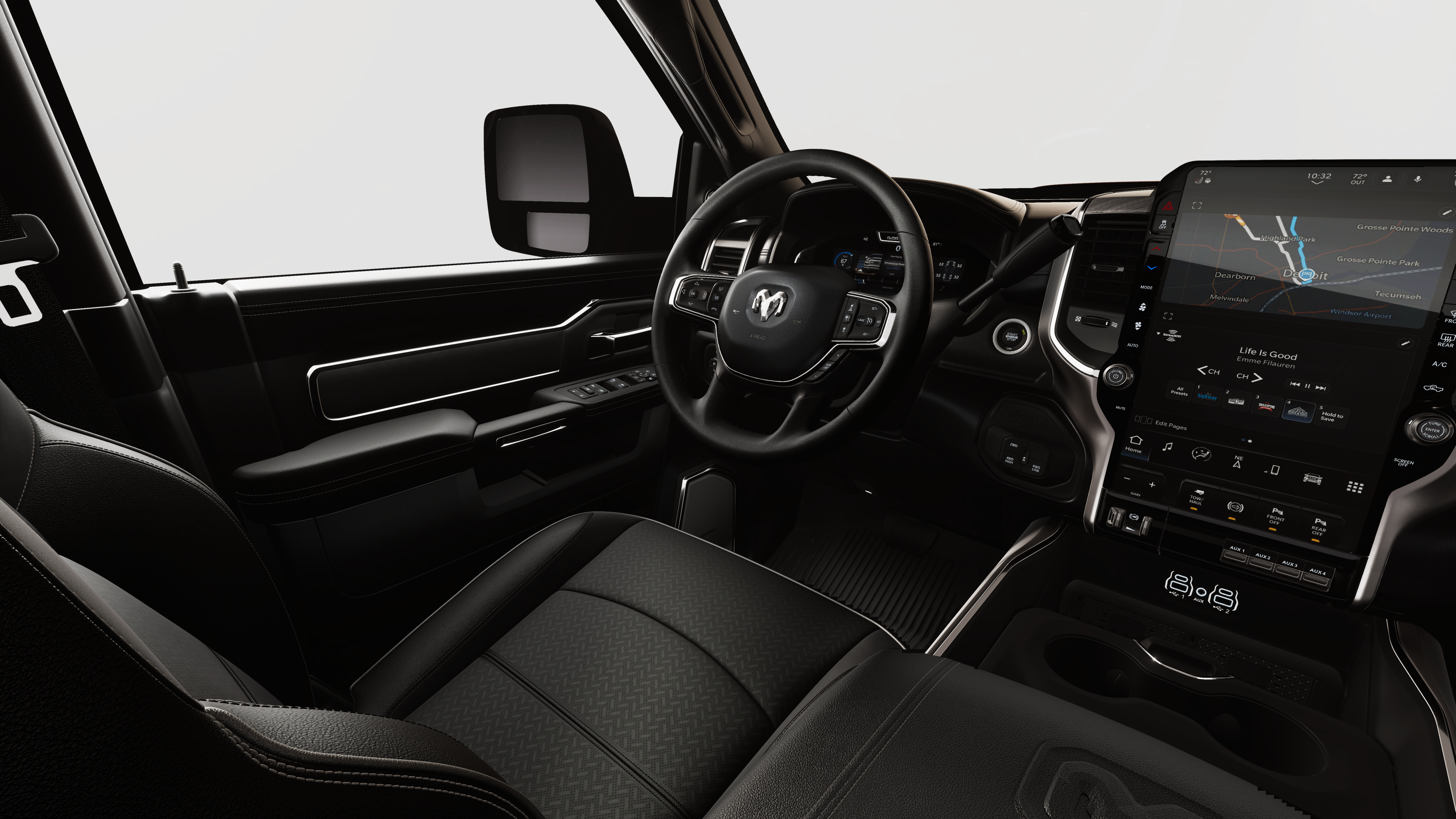 New 2026 Molten Red Pearl-Coat Exterior Paint RAM RAM 3500 LARAMIE MEGA CAB 4X4 6