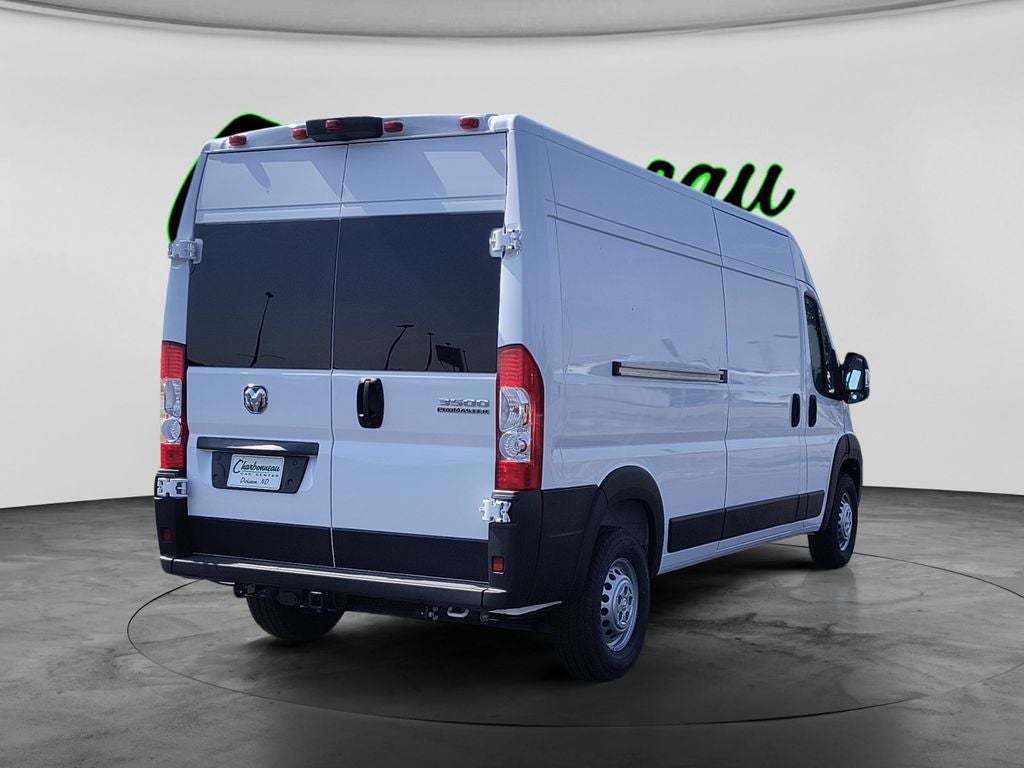 New 2026 Bright White Clear-Coat Exterior Paint RAM RAM PROMASTER 3500 TRADESMAN CARGO VAN HIGH ROOF 159