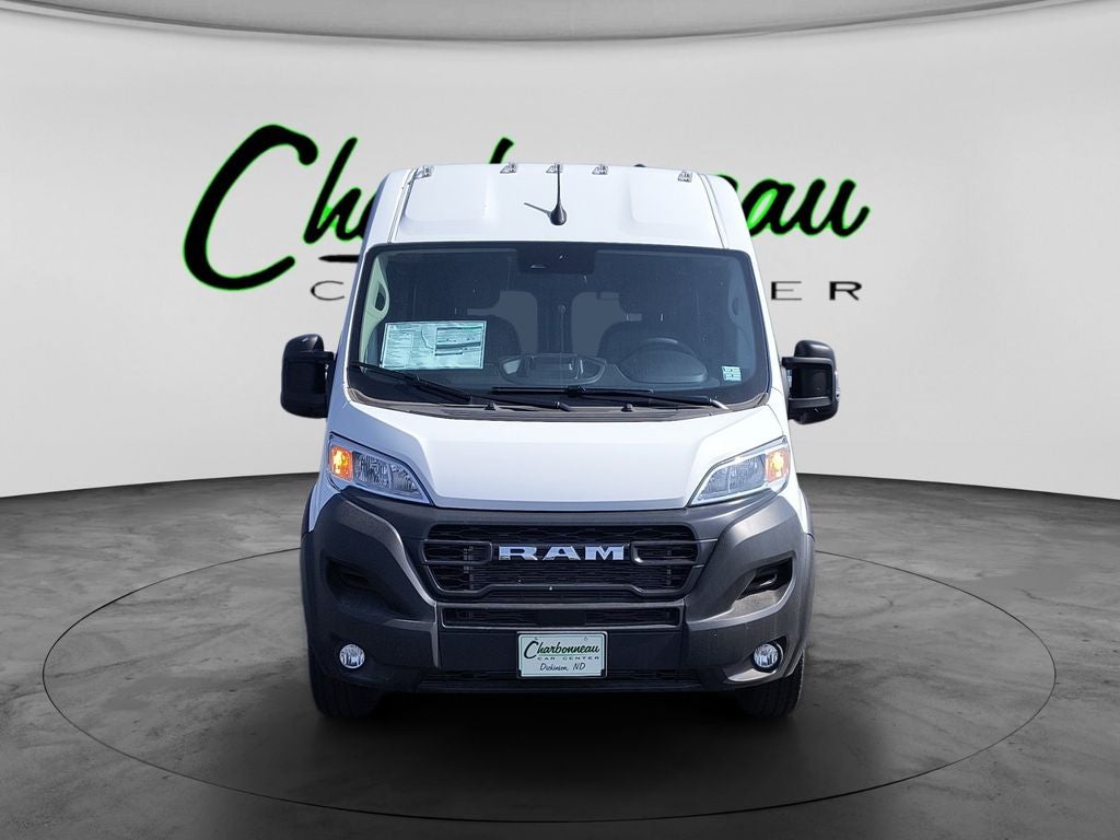 New 2026 Bright White Clear-Coat Exterior Paint RAM RAM PROMASTER 3500 TRADESMAN CARGO VAN HIGH ROOF 159