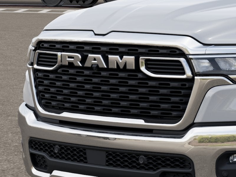 New 2026 Bright White Clear-Coat Exterior Paint RAM RAM 1500 BIG HORN CREW CAB 4X4 5