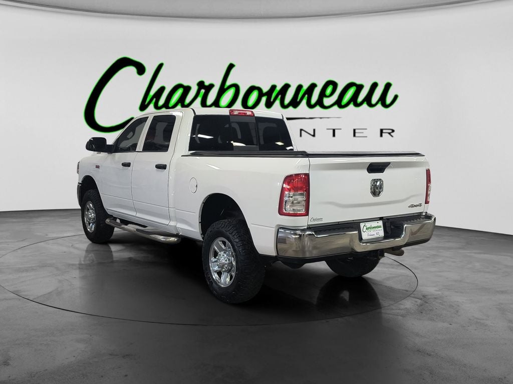 Used 2022 Bright White Clearcoat RAM Tradesman Crew Cab 4x4 6