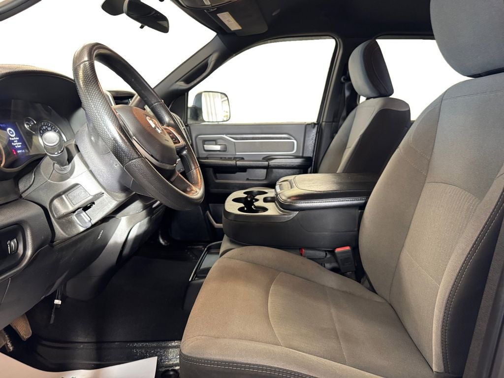 Used 2021 Bright White Clearcoat RAM Big Horn Crew Cab 4x4 6