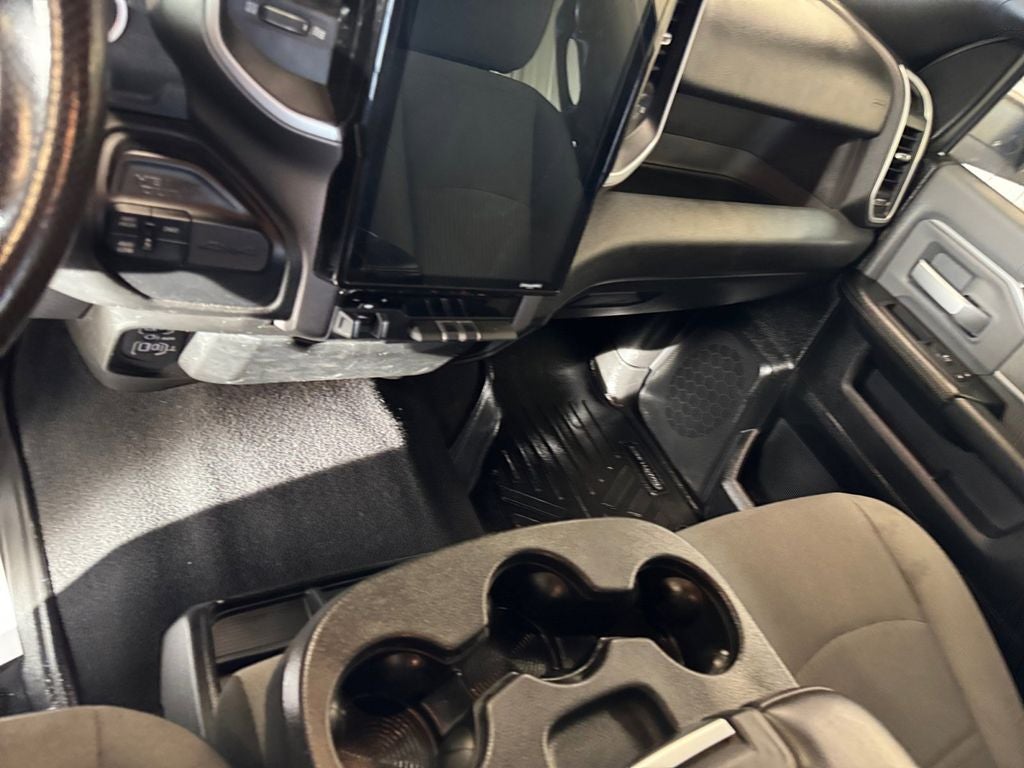 Used 2021 Bright White Clearcoat RAM Big Horn Crew Cab 4x4 6